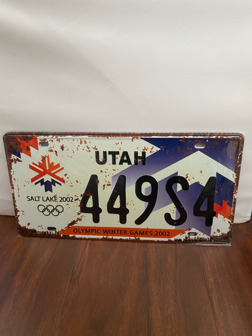 Utah License Plate